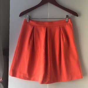 Madewell skirt, coral color, sz 2